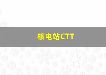 核电站CTT