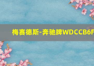 梅赛德斯-奔驰牌WDCCB6FE