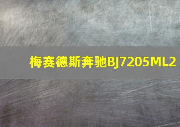 梅赛德斯奔驰BJ7205ML2