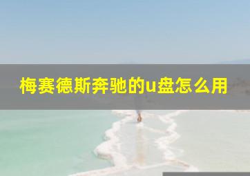 梅赛德斯奔驰的u盘怎么用