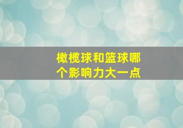 橄榄球和篮球哪个影响力大一点