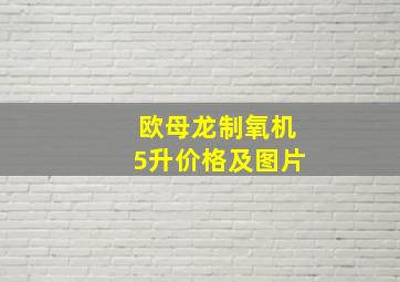 欧母龙制氧机5升价格及图片