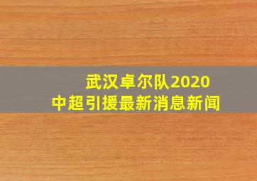 武汉卓尔队2020中超引援最新消息新闻