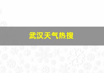 武汉天气热搜