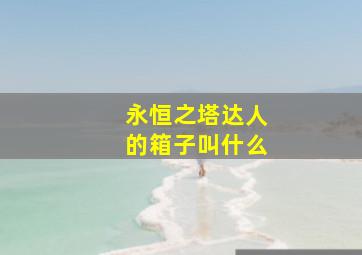 永恒之塔达人的箱子叫什么