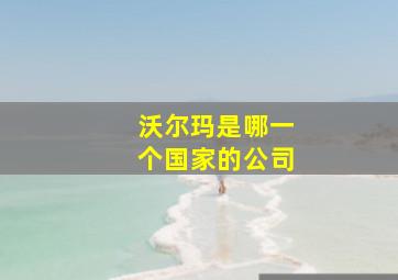 沃尔玛是哪一个国家的公司