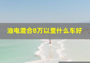 油电混合8万以里什么车好