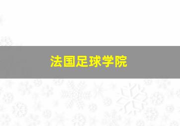 法国足球学院