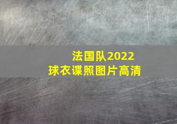 法国队2022球衣谍照图片高清