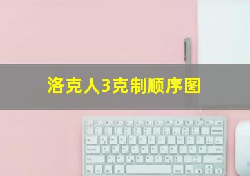 洛克人3克制顺序图