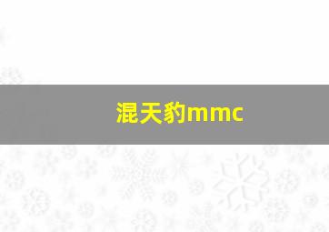 混天豹mmc