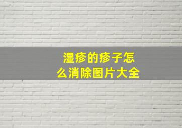 湿疹的疹子怎么消除图片大全