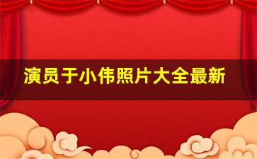 演员于小伟照片大全最新