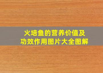 火培鱼的营养价值及功效作用图片大全图解