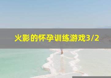 火影的怀孕训练游戏3/2