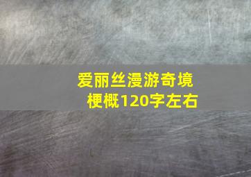 爱丽丝漫游奇境梗概120字左右