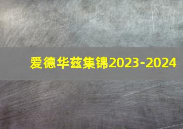 爱德华兹集锦2023-2024