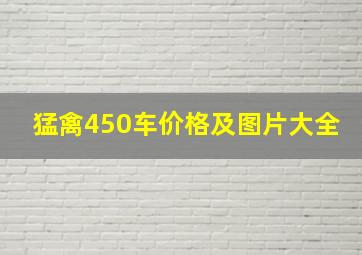 猛禽450车价格及图片大全