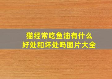 猫经常吃鱼油有什么好处和坏处吗图片大全