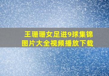 王珊珊女足进9球集锦图片大全视频播放下载