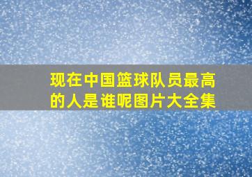 现在中国篮球队员最高的人是谁呢图片大全集