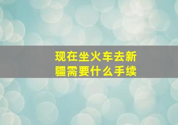 现在坐火车去新疆需要什么手续