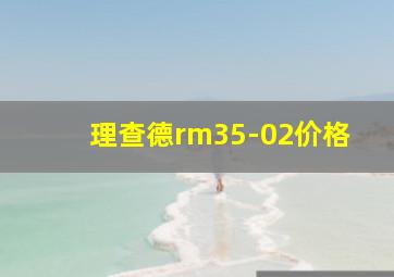 理查德rm35-02价格