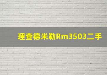 理查德米勒Rm3503二手