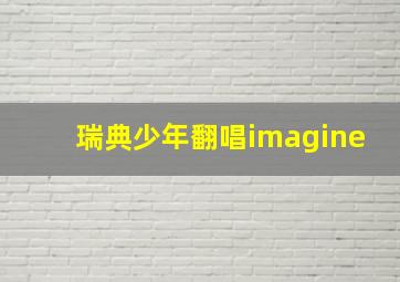 瑞典少年翻唱imagine