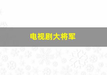 电视剧大将军