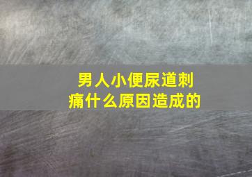 男人小便尿道刺痛什么原因造成的