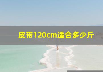 皮带120cm适合多少斤