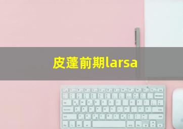 皮蓬前期larsa