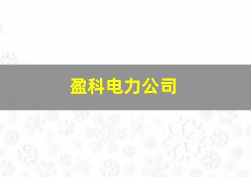 盈科电力公司