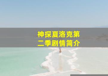 神探夏洛克第二季剧情简介