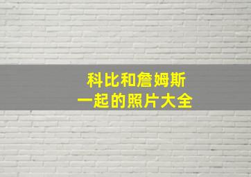 科比和詹姆斯一起的照片大全