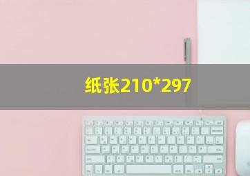 纸张210*297