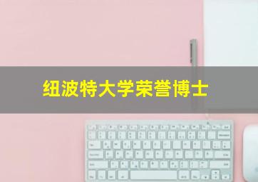 纽波特大学荣誉博士