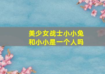 美少女战士小小兔和小小是一个人吗