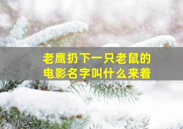 老鹰扔下一只老鼠的电影名字叫什么来着