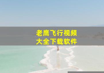 老鹰飞行视频大全下载软件