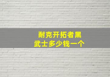 耐克开拓者黑武士多少钱一个