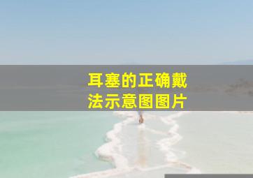 耳塞的正确戴法示意图图片