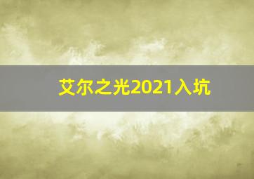 艾尔之光2021入坑