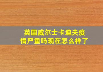 英国威尔士卡迪夫疫情严重吗现在怎么样了