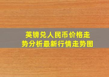 英镑兑人民币价格走势分析最新行情走势图