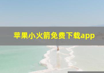 苹果小火箭免费下载app