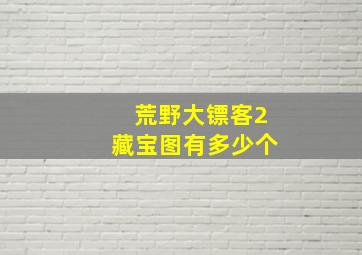 荒野大镖客2藏宝图有多少个