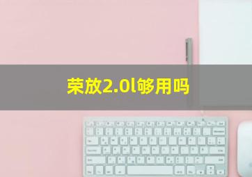 荣放2.0l够用吗