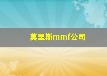 莫里斯mmf公司